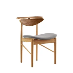 Karmstolen, ask klar olie af Finn Juhl