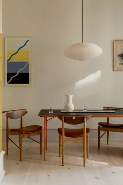 Karmstolen, ask klar olie af Finn Juhl