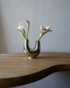 Kazumi StudioVase, gold fra Hein