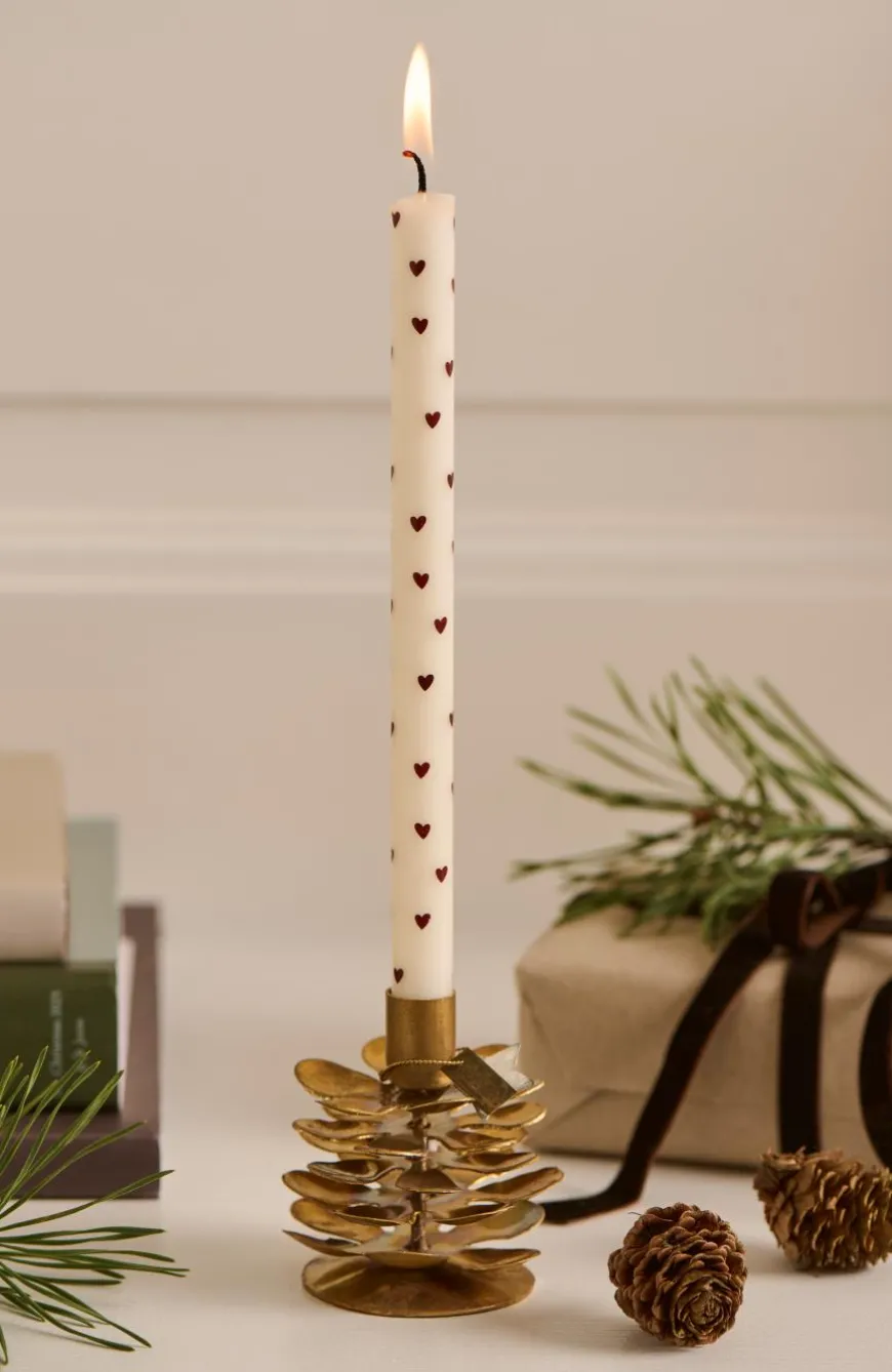 Kertelys med tryk fra Ib Laursen