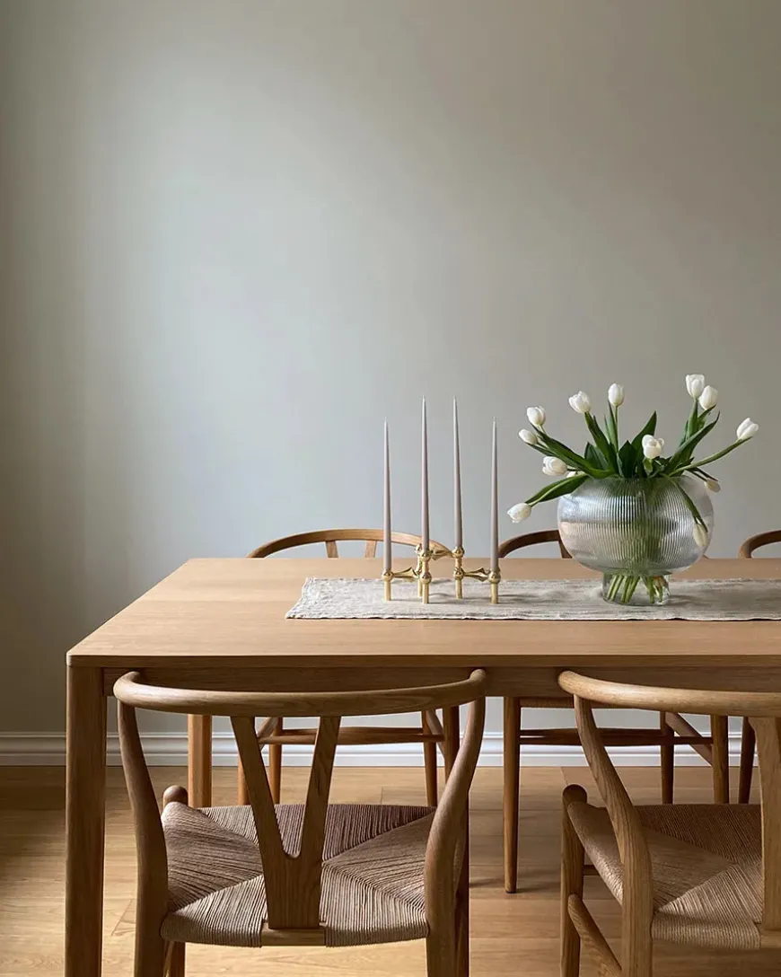 Kertelys til Nagel Lysestage, sart rosa fra STOFF Nagel