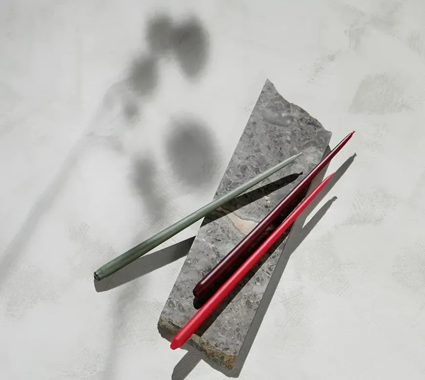 Kertelys til Nagel Lysestage, sart rosa fra STOFF Nagel