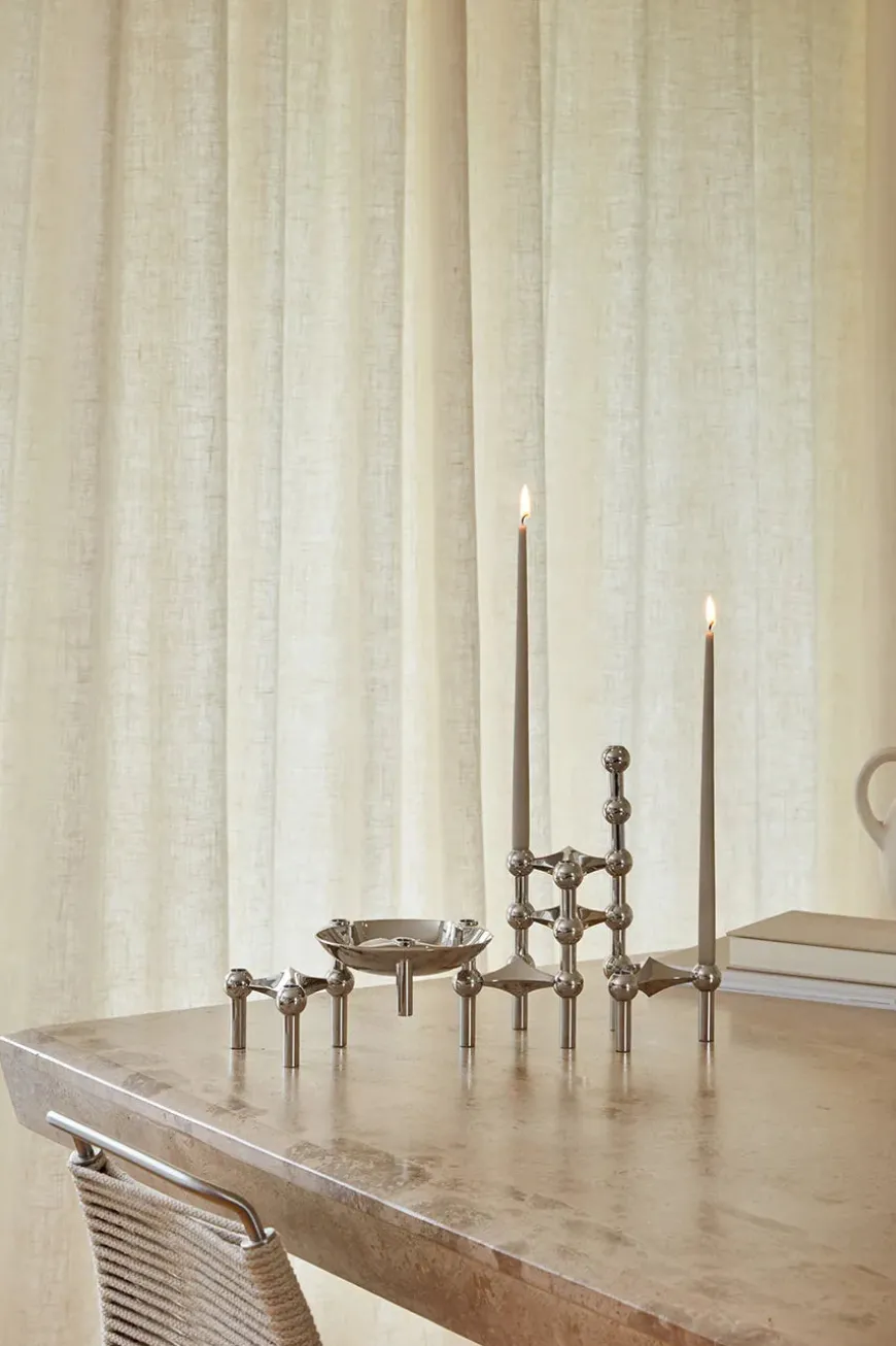 Kertelys til Nagel Lysestage, dusty green fra STOFF Nagel