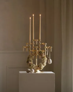 Kertelys til Nagel Lysestage, off white fra STOFF Nagel