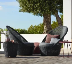 Kingston Solstol med hjul fra Cane-line