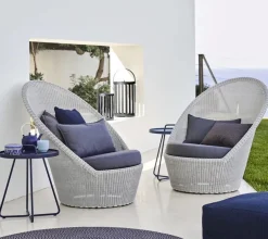 Kingston Solstol med hjul fra Cane-line