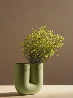 Kink Vase, light green fra Muuto