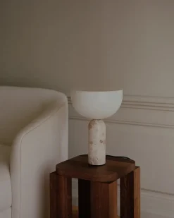 Kizu Bordlampe Small, Breccia Pernice fra New Works