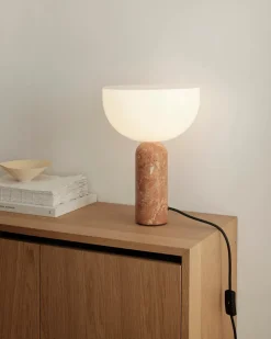 Kizu Bordlampe Small, Kunis Breccia Marble fra New Works