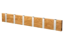 KNAX knagerække med seks knager fra LoCa