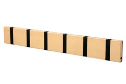 KNAX knagerække med seks knager fra LoCa