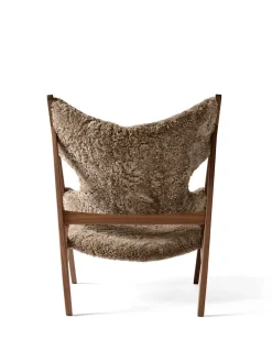 Knitting Lounge Chair, Sheepskin fra Audo Copenhagen