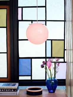 Koi Pendel, rose/brass Ø32 fra Frandsen