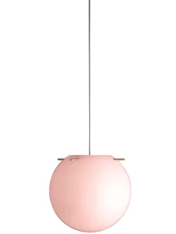 Koi Pendel, rose/brass Ø32 fra Frandsen