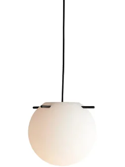 Koi Pendel, white/black Ø32 fra Frandsen