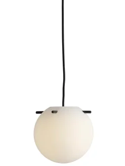 Koi Pendel, white/black Ø25 fra Frandsen
