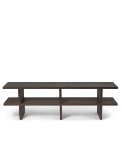 Kona Bench, dark stained oak fra Ferm Living