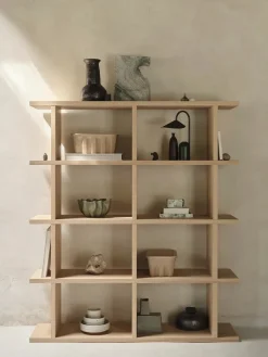 Kona Bookcase, 1x4 fra Ferm Living