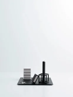 Kubus 1 Lysestage, hvid fra Audo Copenhagen