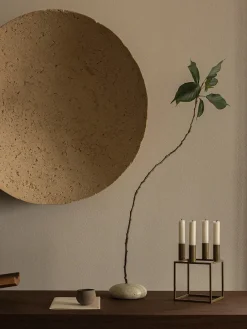 Kubus 4 Lysestage, sort fra Audo Copenhagen