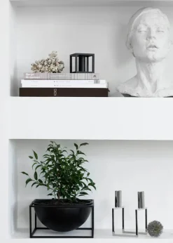 Kubus Bowl Centerpiece Large, guldbelagt fra Audo Copenhagen