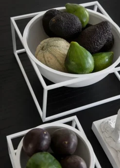 Kubus Bowl Centerpiece Small, sort fra Audo Copenhagen