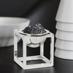 Kubus Bowl Mini nikkel fra Audo Copenhagen