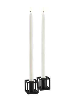 Kubus Micro lysestager, guldbelagt fra Audo Copenhagen