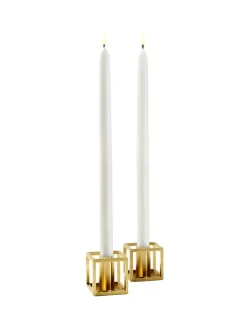 Kubus Micro lysestager, sort fra Audo Copenhagen