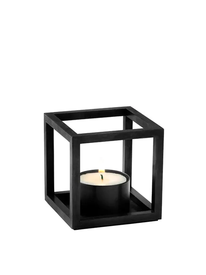 Kubus T Lysestage, guldbelagt fra Audo Copenhagen