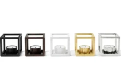 Kubus T Lysestage, hvid fra Audo Copenhagen