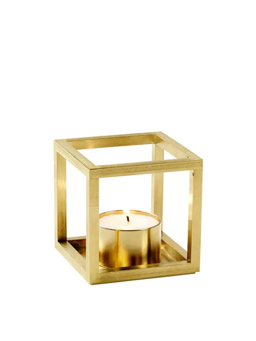 Kubus T Lysestage, sort fra Audo Copenhagen