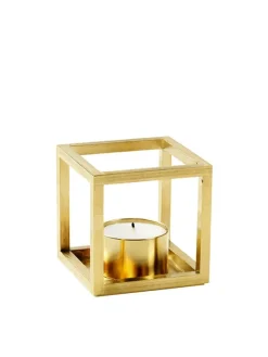 Kubus T Lysestage, sort fra Audo Copenhagen