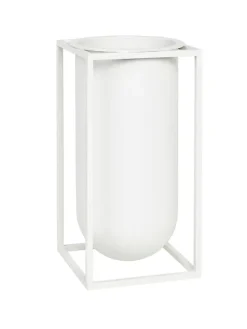 Kubus Vase Lolo, sort fra Audo Copenhagen