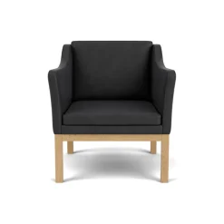 L46 MK155 lænestol, beige tekstil af Mogens Koch