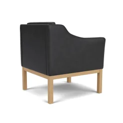 L46 MK155 lænestol, beige tekstil af Mogens Koch