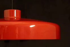 Lacquer pendant large, red fra Nine