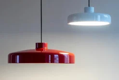 Lacquer pendant medium, grey fra Nine