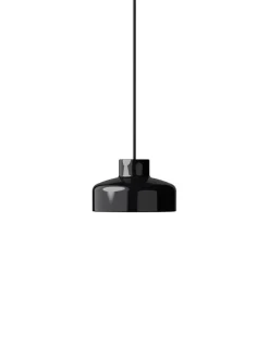Lacquer pendant small, grey fra Nine