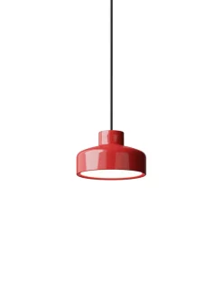 Lacquer pendant small, red fra Nine