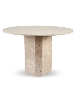 Lago Spisebord, travertin fra Wabi Sabi Nordic