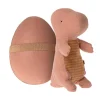 Lille Gantosaurus i æg, gammel rosa fra Maileg