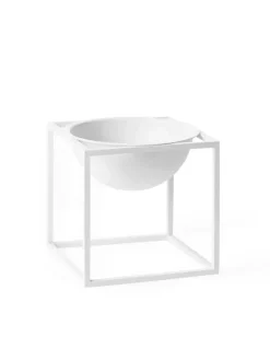 Lille Kubus Skål, hvid fra Audo Copenhagen