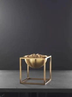 Lille Kubus Skål, hvid fra Audo Copenhagen