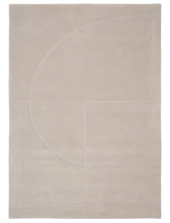 Lineal Poem Tæppe, Grey fra Linie Design