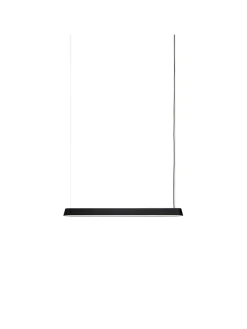 Linear Pendant Lamp 87,2 cm, black fra Muuto