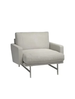 Lissoni PL111S Lounge Chair, Clay 012 fra Fritz Hansen