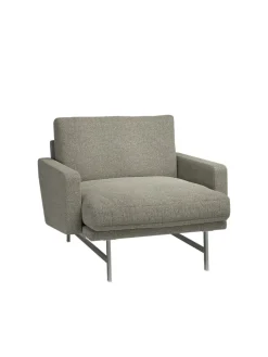 Lissoni PL111S Lounge Chair, Clay 012 fra Fritz Hansen