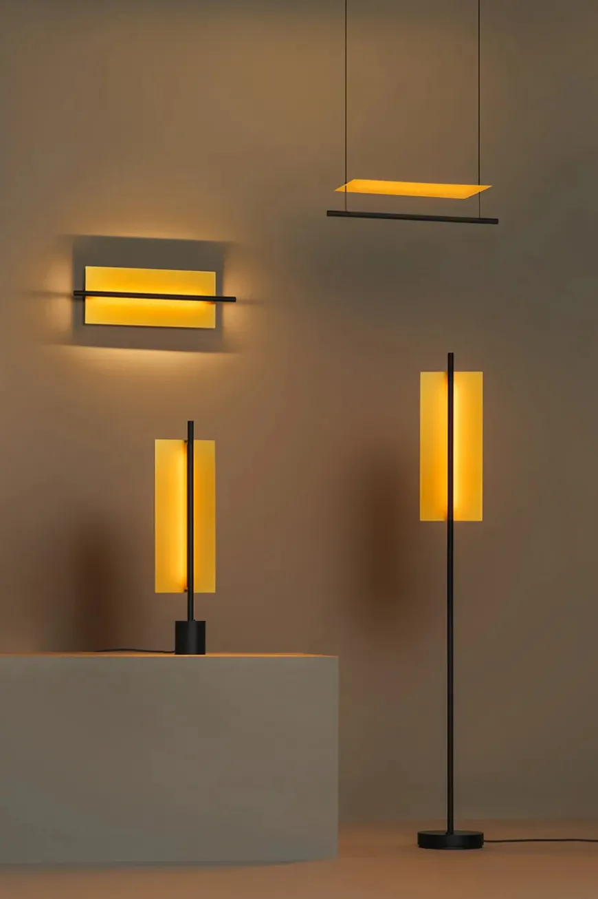 Lámina Dorada 45 Væglampe fra Santa and Cole