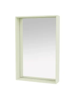 Look Ovalt Spejl fra Montana